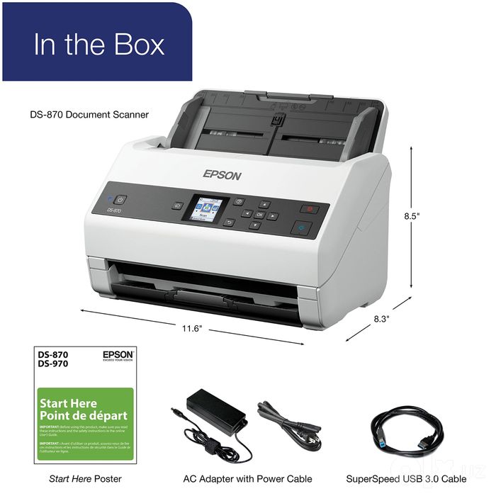 Сканер Epson DS-870
