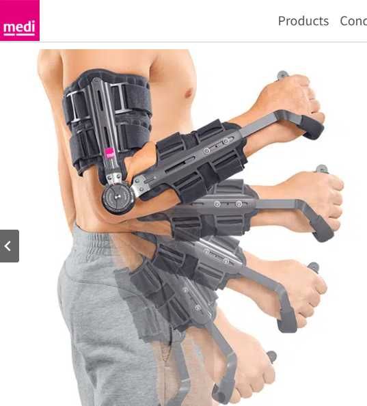 Имобилизираща шина за лакът с шарнир medi Epico ROM®s Protect, дясна