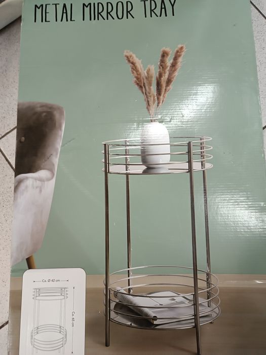 Стилна помощна масичка на 2 нива