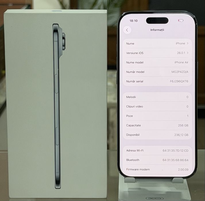 iPhone 17 air Pret 4500 lei