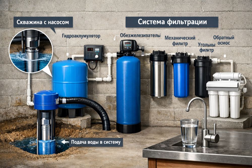 Мини сважина (Қудық) қазамыз