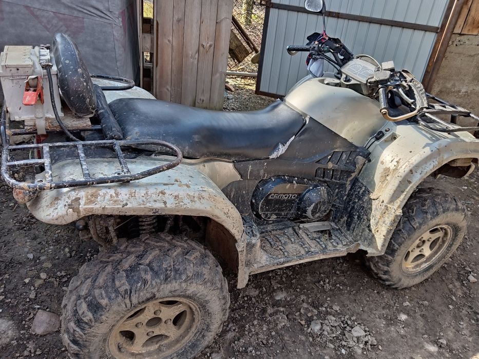 Vând schimb cu auto atv cf moto 500 A  4x4 nu canam Polaris Linhai