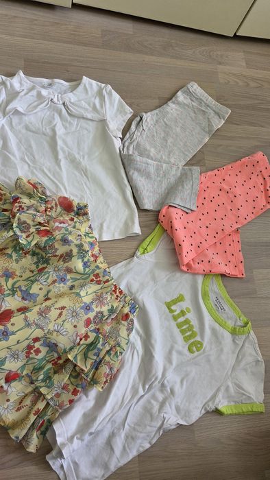 Лот летни дрехи HM, Adidas, Reserved 134 см