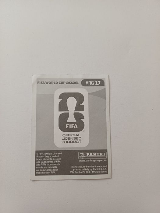 Sticker Messi world cup  Panini