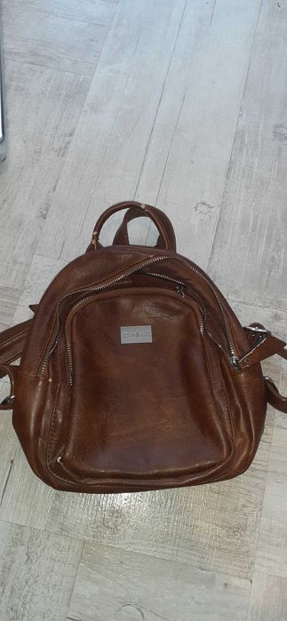 Rucsc din piele maro