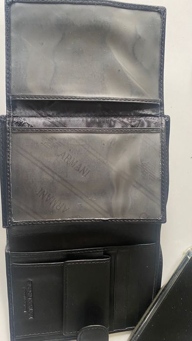 Мъжки кожен  портфейл Giorgio Armani