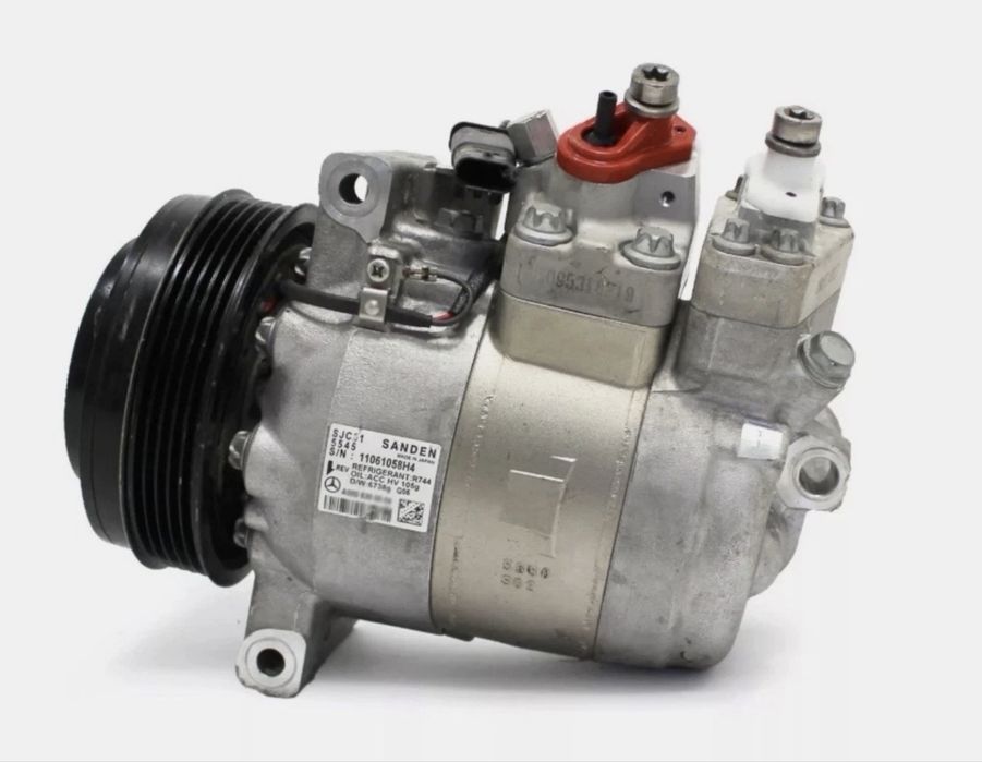Compresor Ac Mercedes S Class W222 CO2 R744 sanden /reconditionare si reparatii/incarcare agent R744