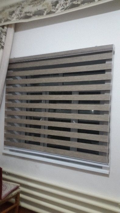 Жалюзи и комбо вертикальные гаризанталь Ролло Jalyuzi Kombo pardalari