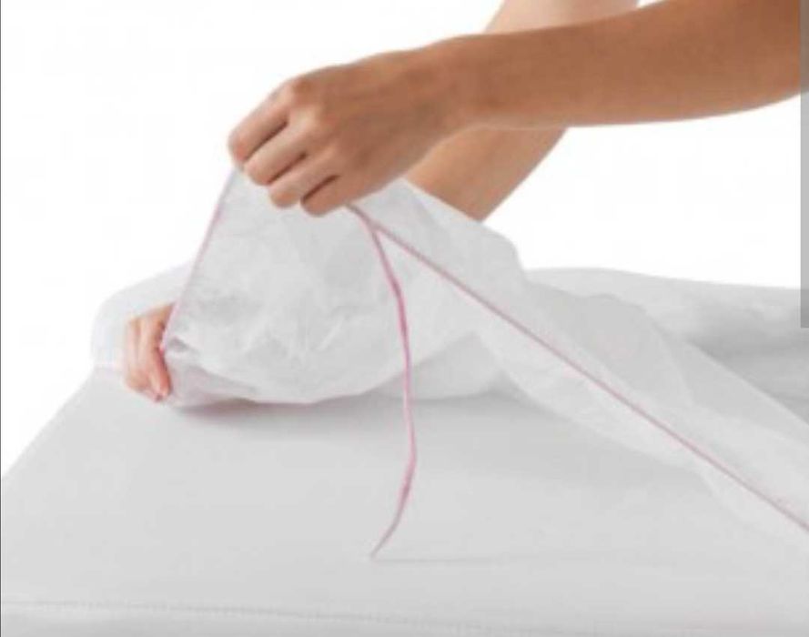 Еднократен чаршаф с ластик