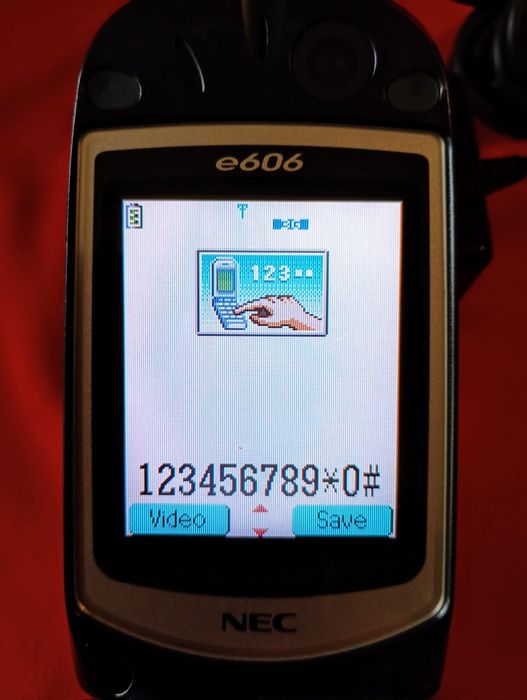 NEC e606 + incarcator ( decodat)