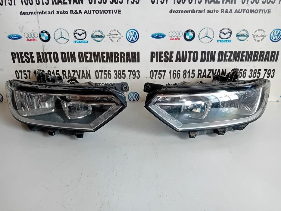 Faruri Far Stanga Dreapta Vw Passat B8 Halogen 2014-2020 3G1941006C 3G1941005C Volan Stanga