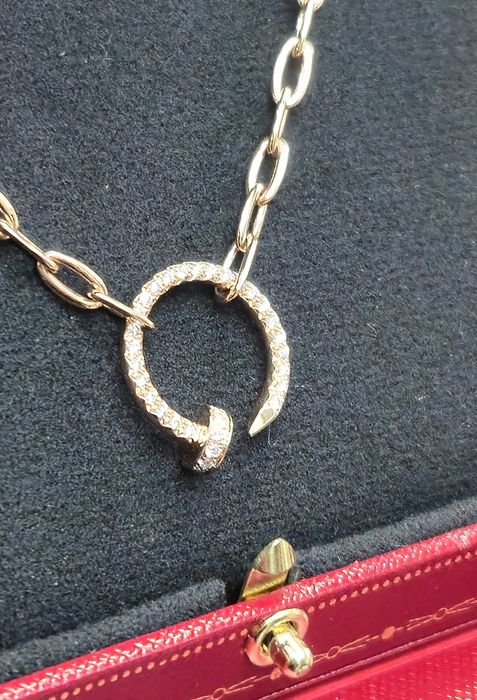 Колие Cartier Juste un Clou  диаманти
