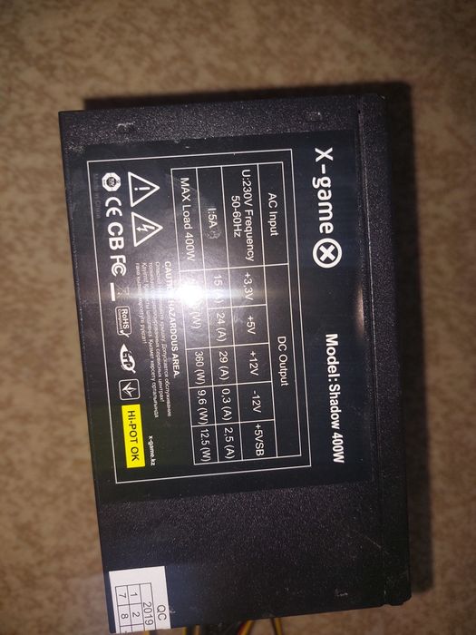 Блок питания SHADOW 400W