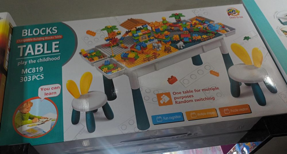 Даставка бесплатная Лэго стол стул сифати ало