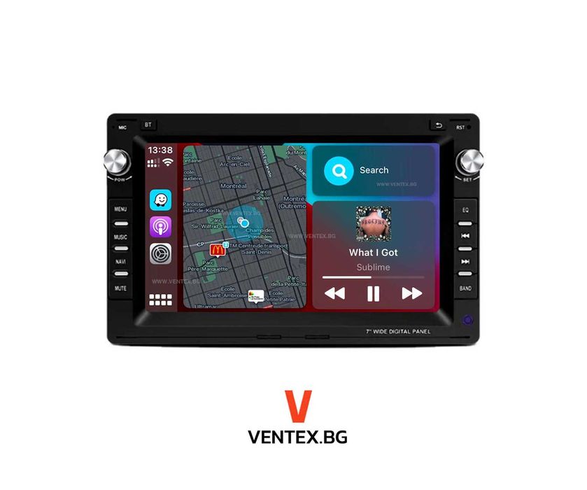 Мултимедия за VW Golf 4 – Android, CarPlay, Bluetooth, GPS навигация