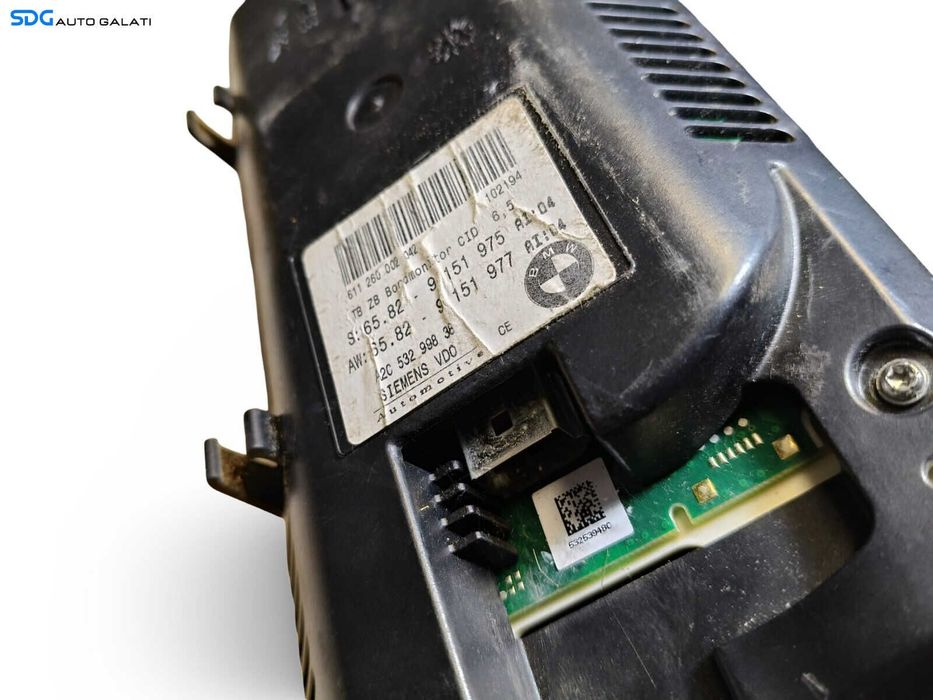 Display Ecran Navigatie Mica BMW Seria 5 E60 E61 2003 - 2010 Cod 9151975 9151977 [LS0697]