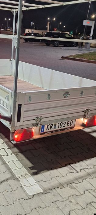 Remorcă 1300 kg cu frână pe proțap