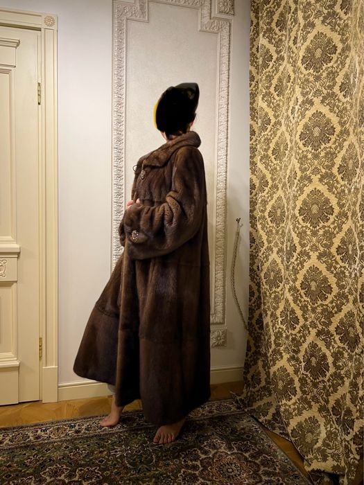 Шуба норковая б/у