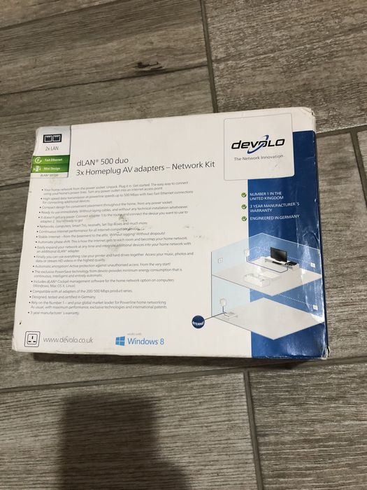 Devolo500 Duo adaptor retea ( network kit)