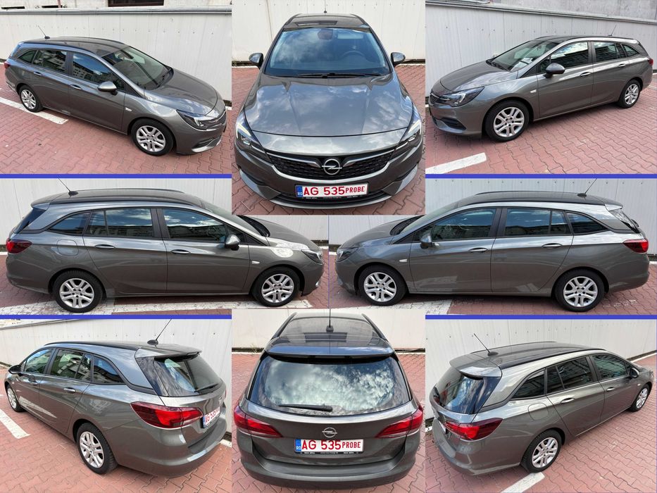 TVA deductibil! Opel Astra K FACELIFT – 01/2020, 1.5 diesel 122CP cu ISTORIC SERVICE COMPLET; navi MARE 8” cu CarPlay, LED, CIV emisă, euro6, KM REALI