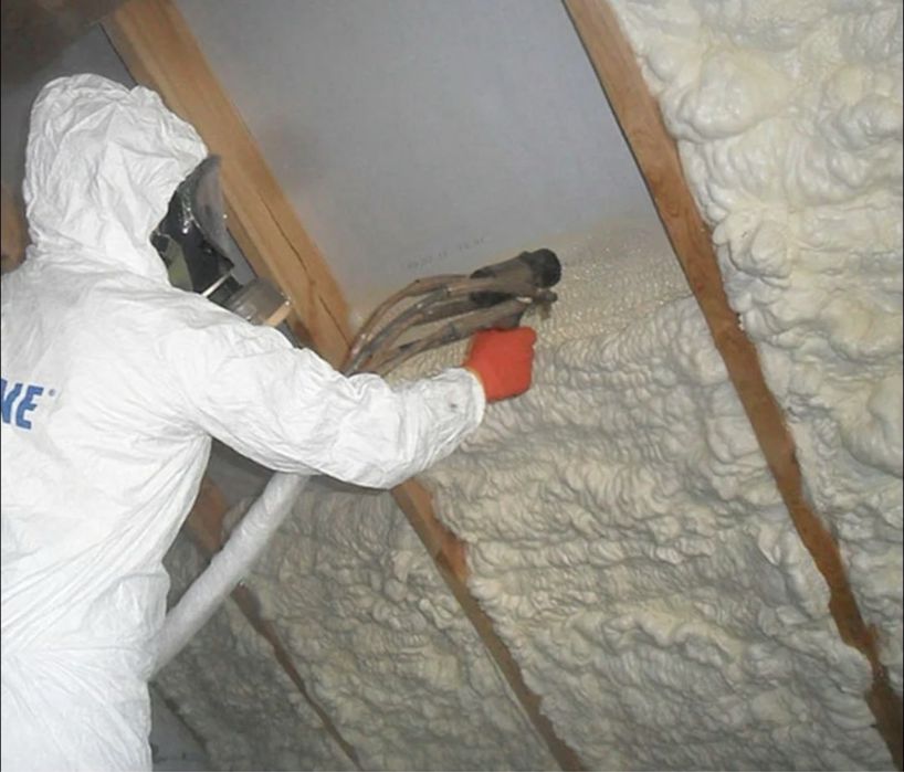 Утепление пеной ППУ