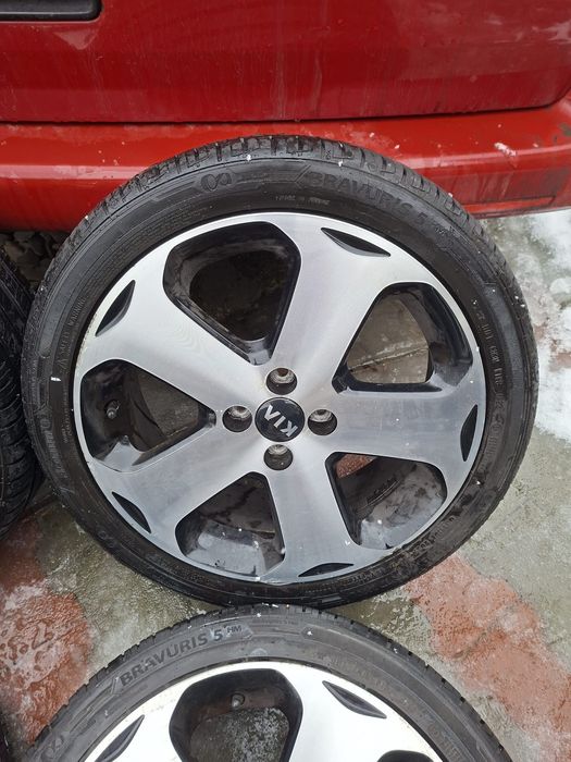 Jante 17 KIA RIO  4x100 anvelope vara 205 45 17 Y XL
