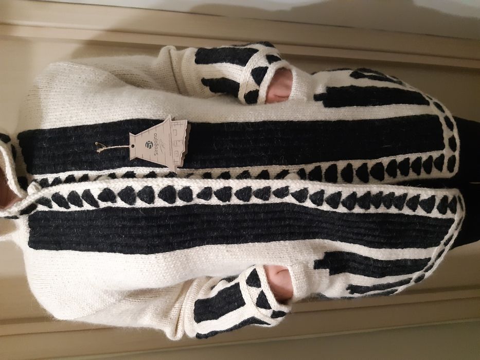 ВЪЛНЕНИ дълги жилетки с качулка,No46,ръчно плетиво