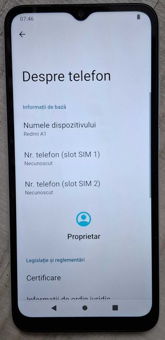 Redmi A1 - stare excelenta