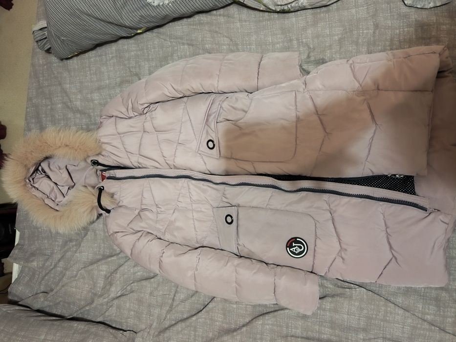 Зимнее пальто теплое