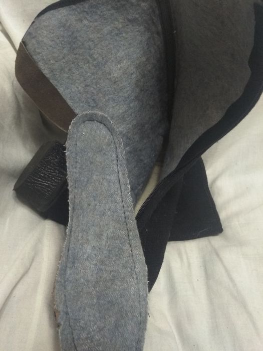 НОВЫЕ. Сапоги войлочные. Прощай молодость.