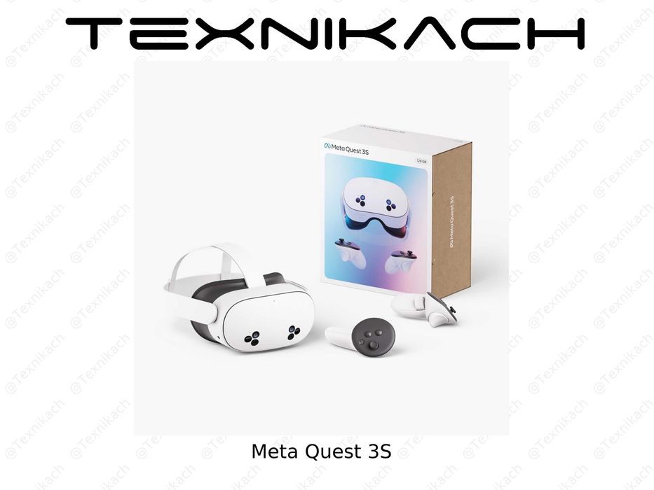 Meta Quest 3S • Yetkazib berish • Tekshirib to‘lash
