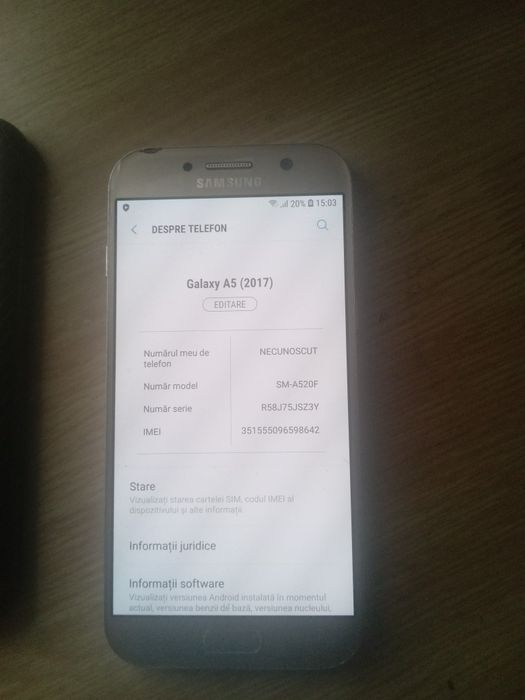 Samsumg A5 2017 3 Gb ram