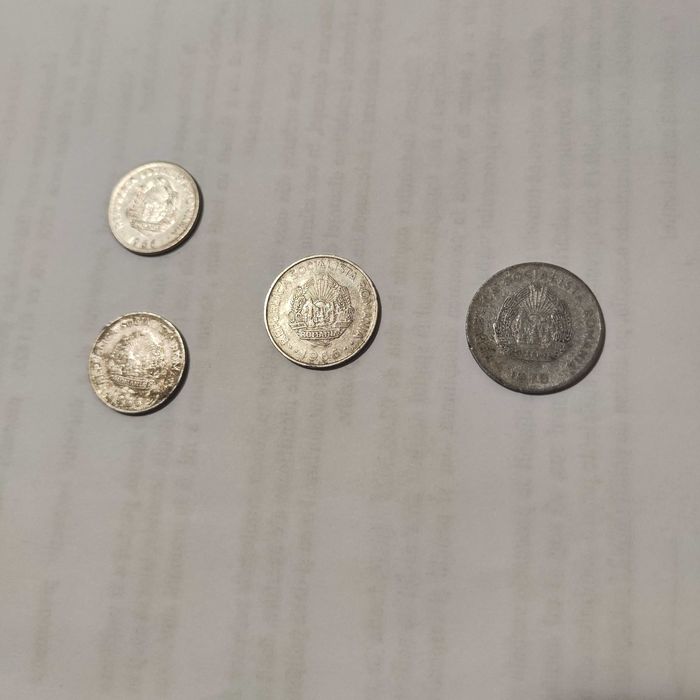 Monede 1,3  lei 1966 ,5 lei 1978