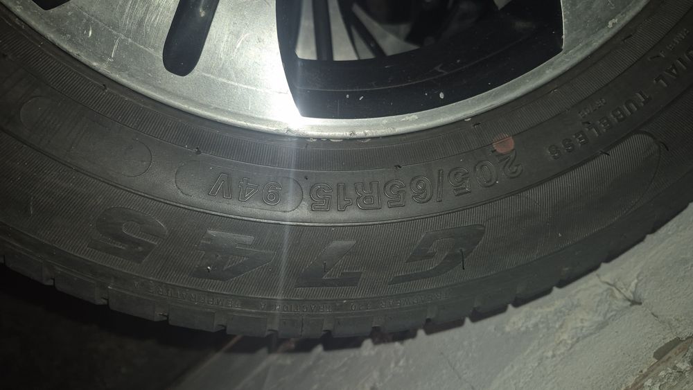 205:65:15   камри 25тен шешілген