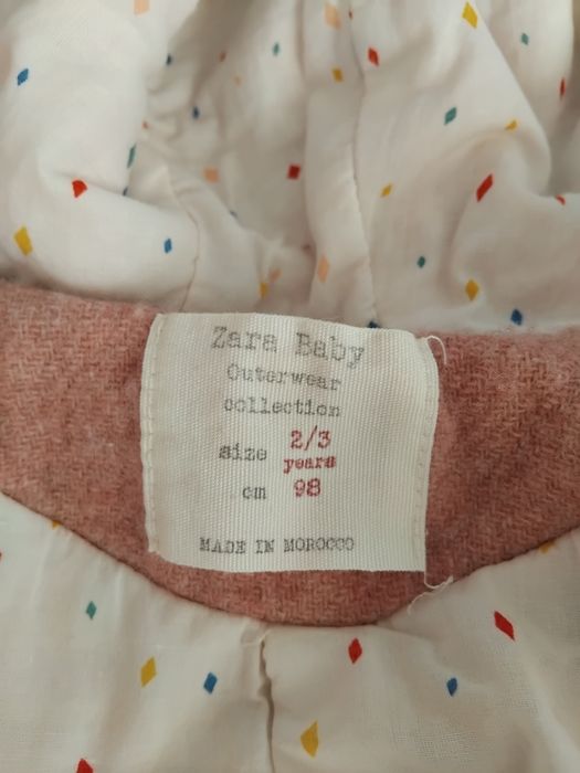 Palton zara pt fetite