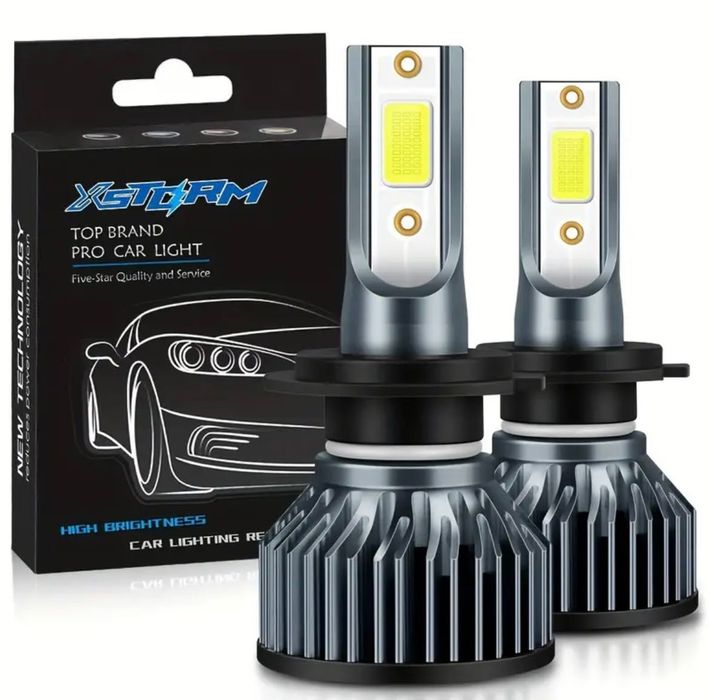 Led крушки H4, H7, H8, H11, H1 15000LM 12V 6000k