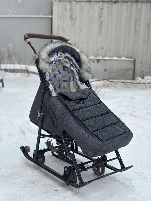 Санки-коляска