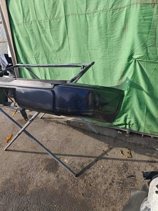 Бампер задний субару форестер 1997 год черный