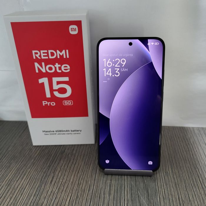 Redmi Note 15 Pro 5G Nou activat cu Factura