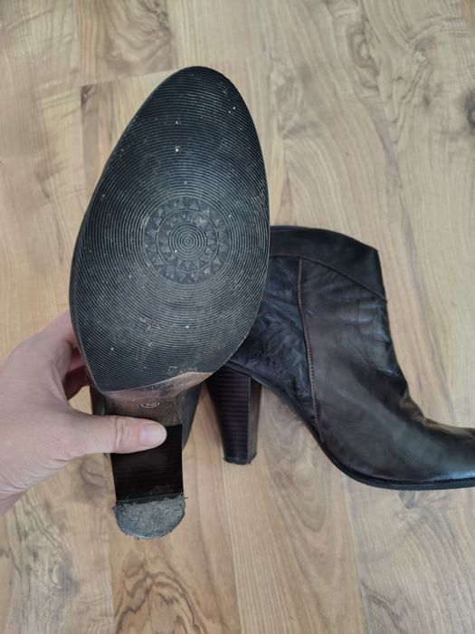 Италиански боти Donna Piu, естествена кожа, като нови, номер 38