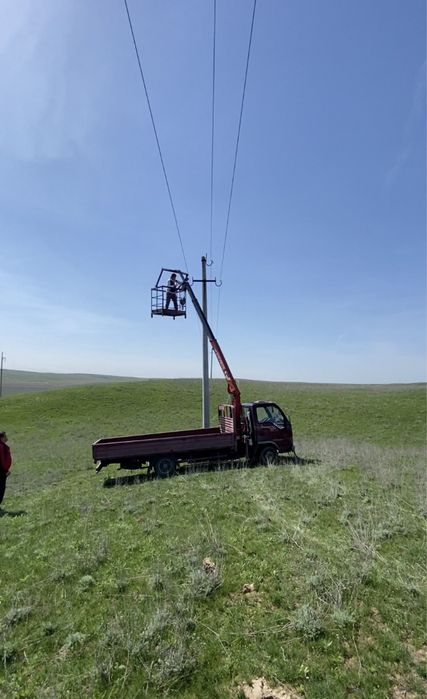 Автовышка манипулятор