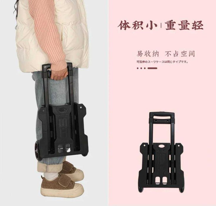 Bozorlik va sayohat uchun aravacha-sumka -Тележка для покупок и поездо