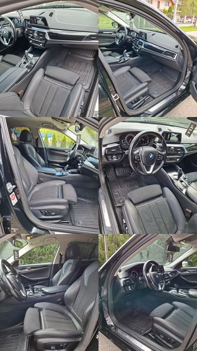 BMW 520D* G30 * 2018* Sport Line * Negru Saphire * Full Led* Ceasuri Digitale * * Navigatie Mare * Pedestrian * Import Germania 2025* PROPRIETAR * E6*