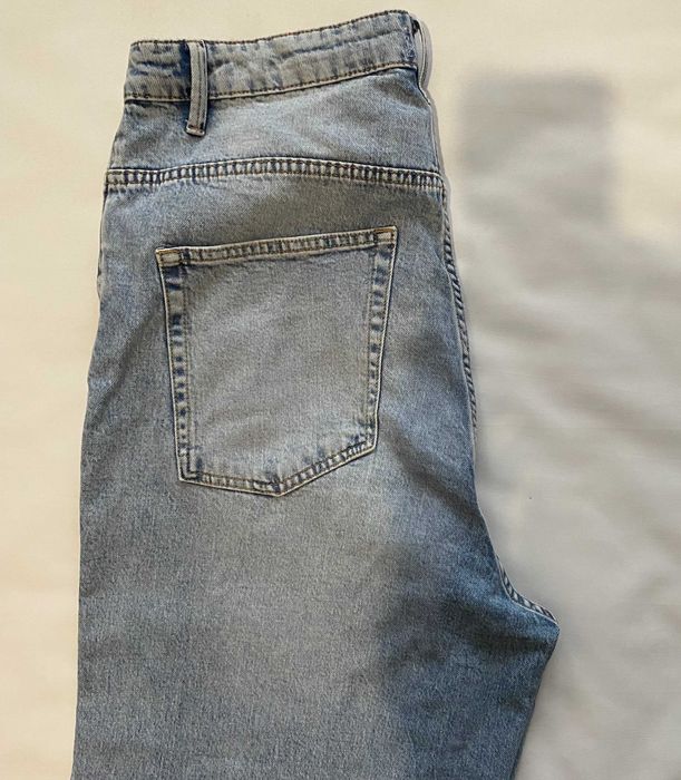 Blugi dama, Lindex, marime 42, albastri, largi