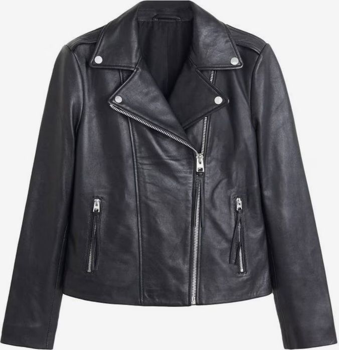 Кожено яке от естествена кожа Mango