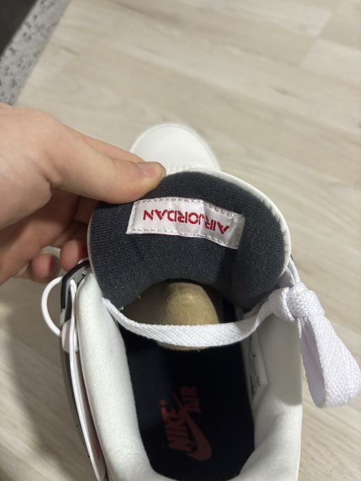 Jordan 4 white cement