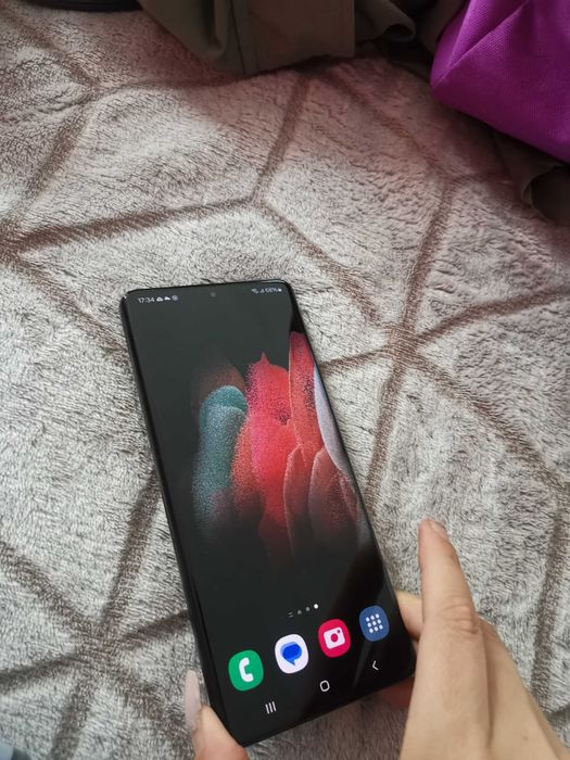 Samsung S21 Ultra 256GB Бартер с доплащане от моя страна