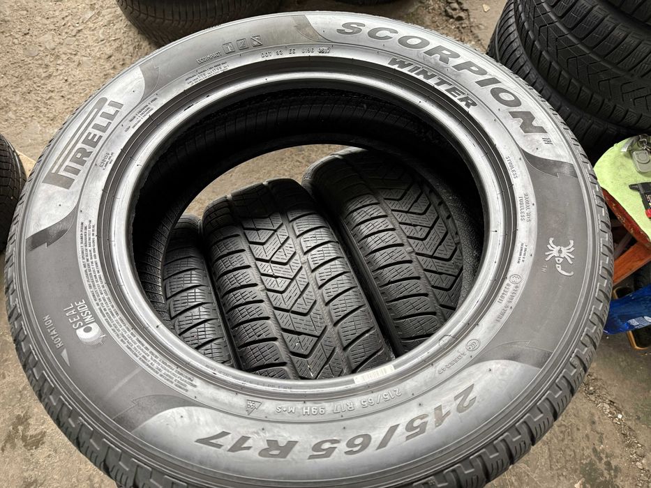 4x Anvelope Iarna 215/65 R17 seal - Pirelli Scorpion Winter