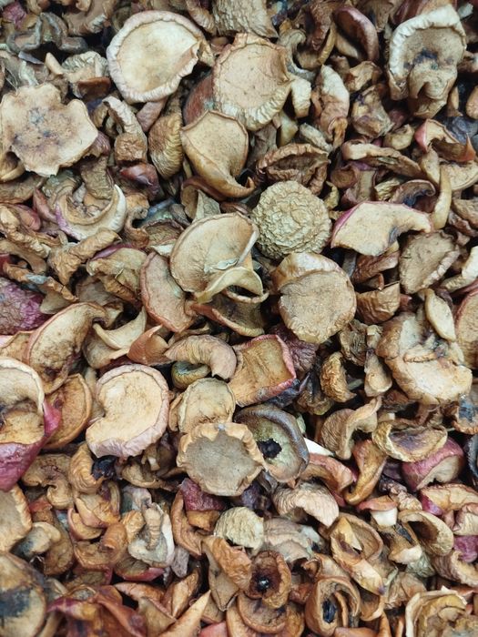 Сухофрукты из домашних сладких яблок