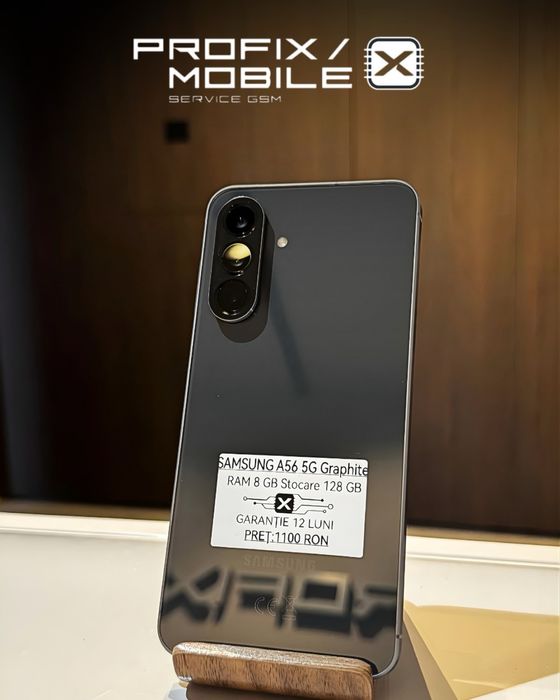 Samsung A56 5G Graphite Impecabil/Adaptor cadou Garantie
